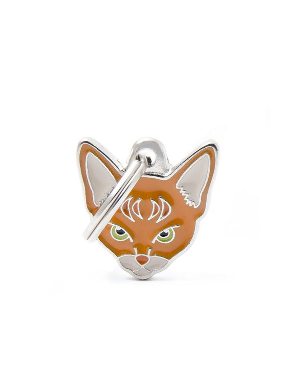 MyFamily Pet ID Tag Abyssinian Cat Tag | Pisces