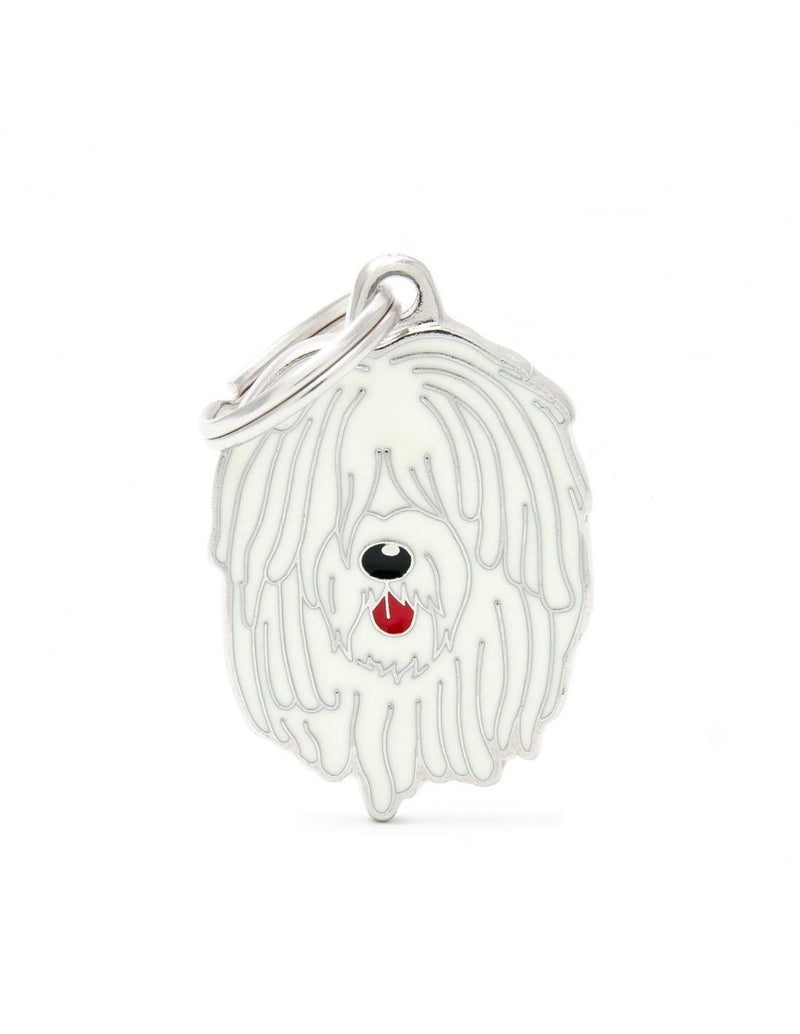 MyFamily Pet ID Tag - Komondor Dog Tag | Pisces