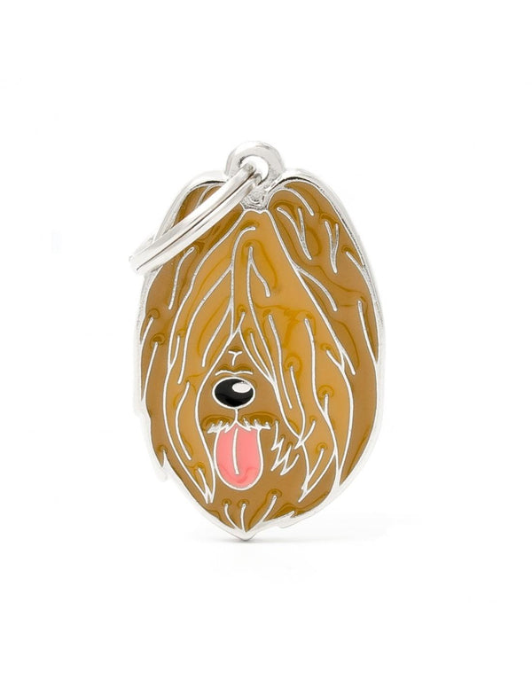 MyFamily Pet ID Tag - Briard Dog Tag | Pisces