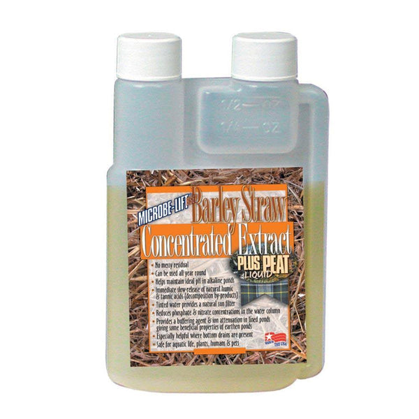 Microbe-Lift 250ml/8 oz Barley Straw Extract Plus Liquid Peat - Pisces Pet Emporium