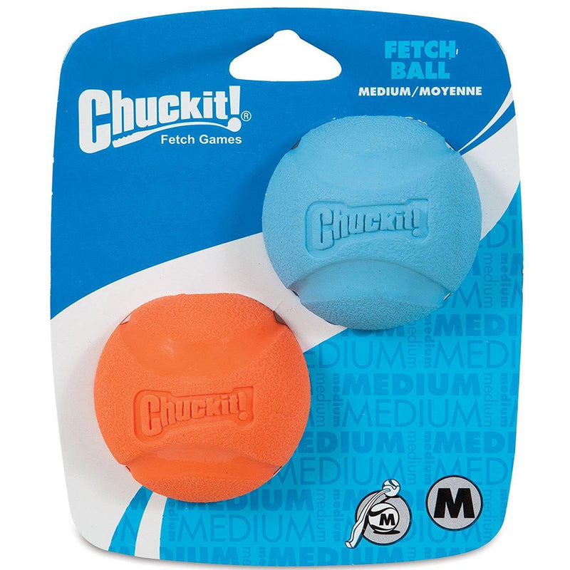 CHUCKIT! Fetch Ball 2 Pack - Medium - Pisces Pet Emporium