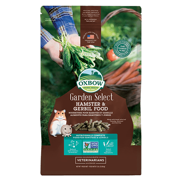 Oxbow Garden Select Hamster & Gerbil Food - 0.68Kg - Pisces Pet Emporium