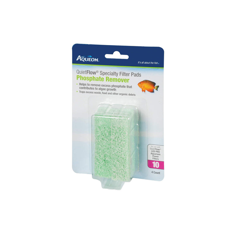 Aqueon Quiet Flow 10 FIlter Pads Phosphate Remover - Pisces Pet Emporium