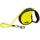 Flexi Neon Yellow Lead - Tape - Pisces Pet Emporium