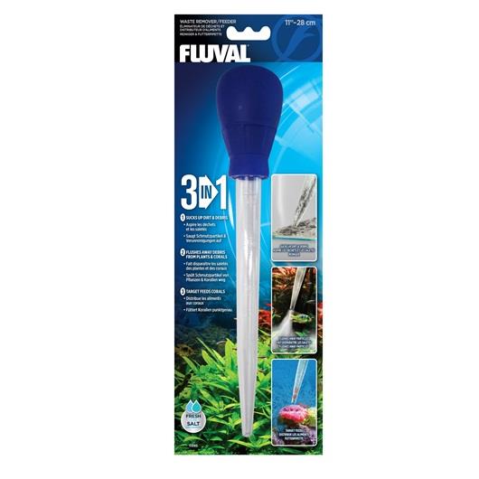 Fluval 3-in-1 Waste Remover & Feeder 28 cm (11") | Pisces