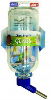 Lixit Glass Water Bottle - 16oz - Pisces Pet Emporium