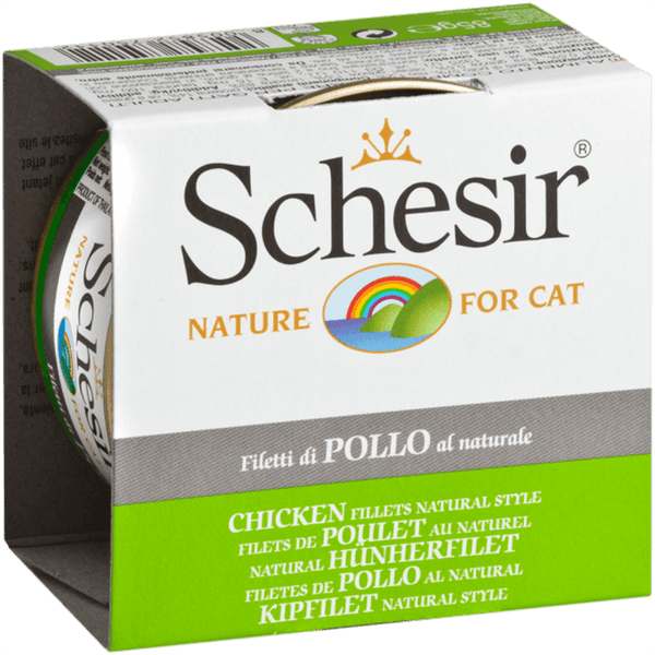 Schesir Adult Cat Natural Chicken & Rice 85 g - Pisces Pet Emporium