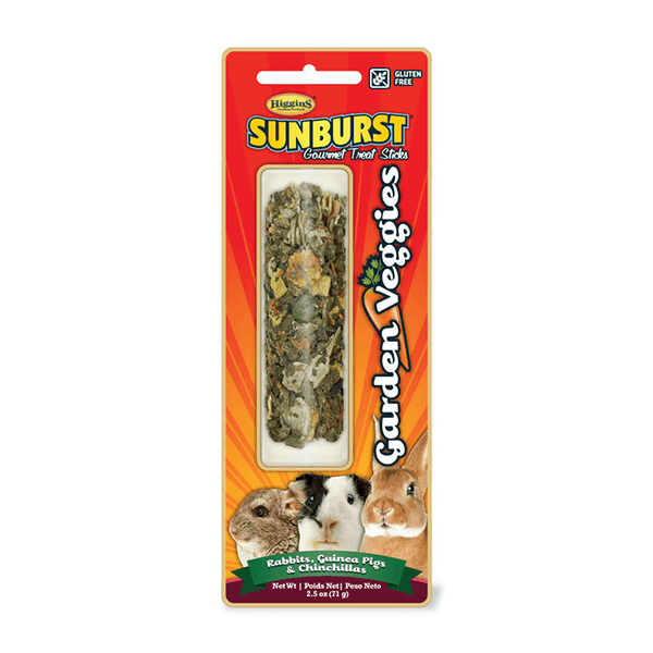 Higgins Sunburst Gourmet Treat Sticks Garden Veggies - Pisces Pet Emporium