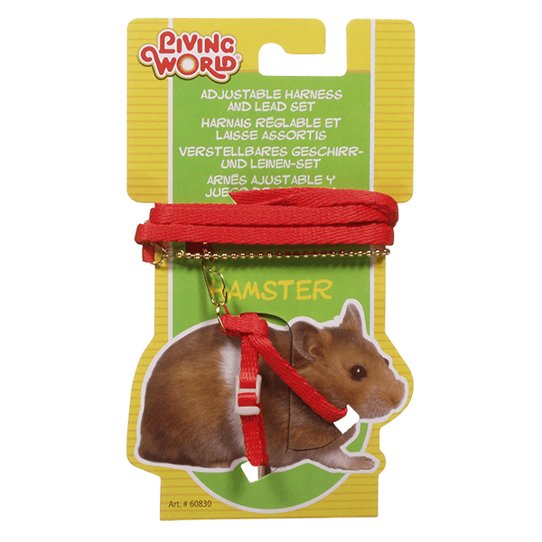 Living World Figure 8 Harness and Lead Set For Hamsters - Pisces Pet Emporium