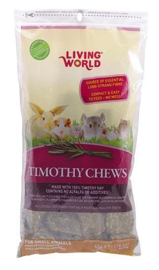Living World Timothy Chews 454g - Pisces Pet Emporium