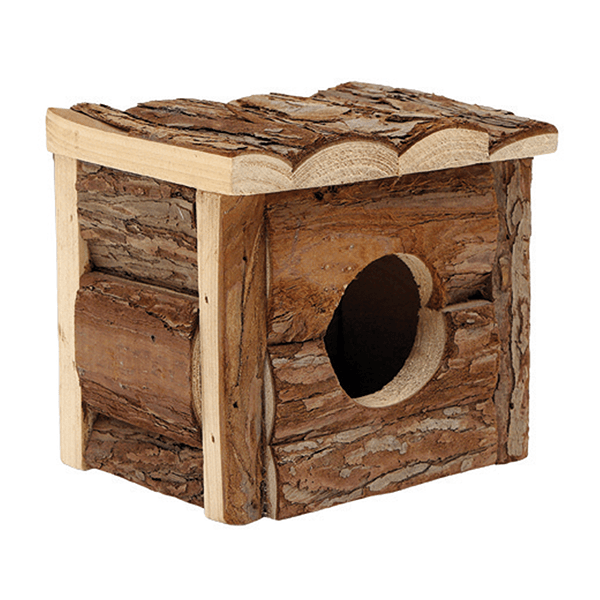 Living World Wood Treehouse Small Cabin - Pisces Pet Emporium