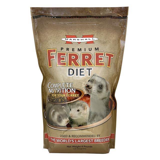 Marshall Premium Ferret Diet - 4lb - Pisces Pet Emporium