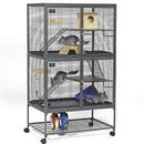 Mid West Critter Nation Double Unit with Stand - Pisces Pet Emporium