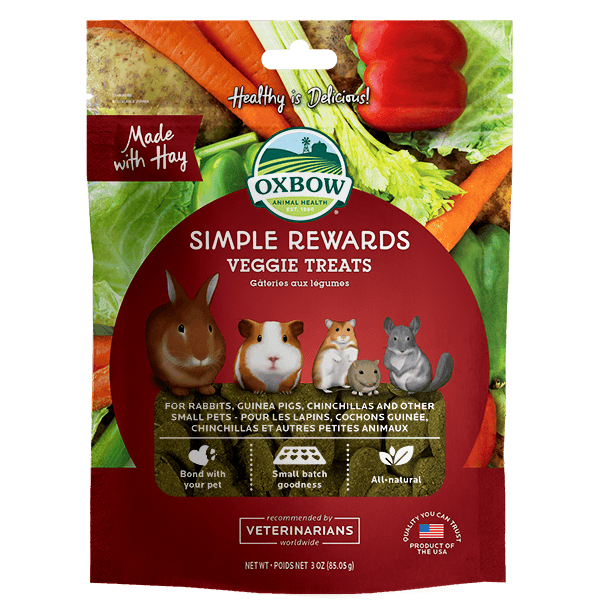 Oxbow Simple Rewards Veggie 85.05 g - Pisces Pet Emporium