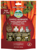 Oxbow Simple Rewards - Carrot & Dill 3oz - Pisces Pet Emporium