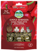 Oxbow Simple Rewards - Bell Pepper 3oz - Pisces Pet Emporium