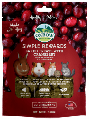 Oxbow Simple Rewards - Cranberry - Pisces Pet Emporium