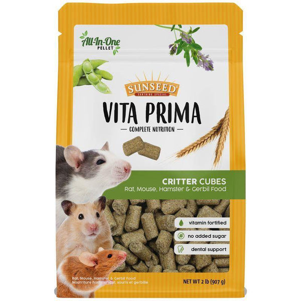 Sunseed Vita Prima Critter Cubes 907g - Pisces Pet Emporium
