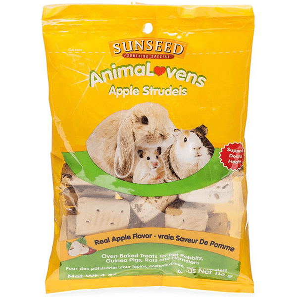 Sunseed AnimaLovens Apple Strudels - 113 g - Pisces Pet Emporium