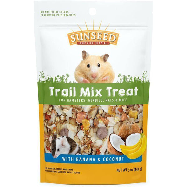SunSeed Trail Mix Treat - Banana & Coconut 5oz - Pisces Pet Emporium