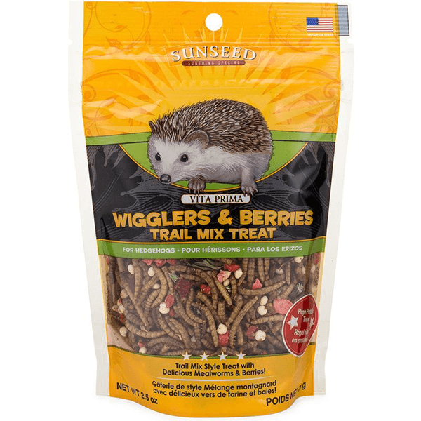 Sunseed Vita Prima Wiggles & Berries Trail Mix for Hedgehogs - Pisces Pet Emporium