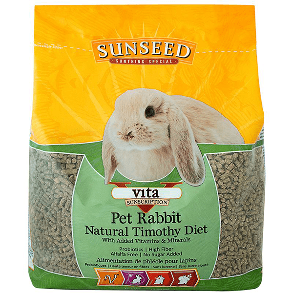 Sunseed Vita Sunscription Rabbit Timothy Diet - 2.26 kg - Pisces Pet Emporium