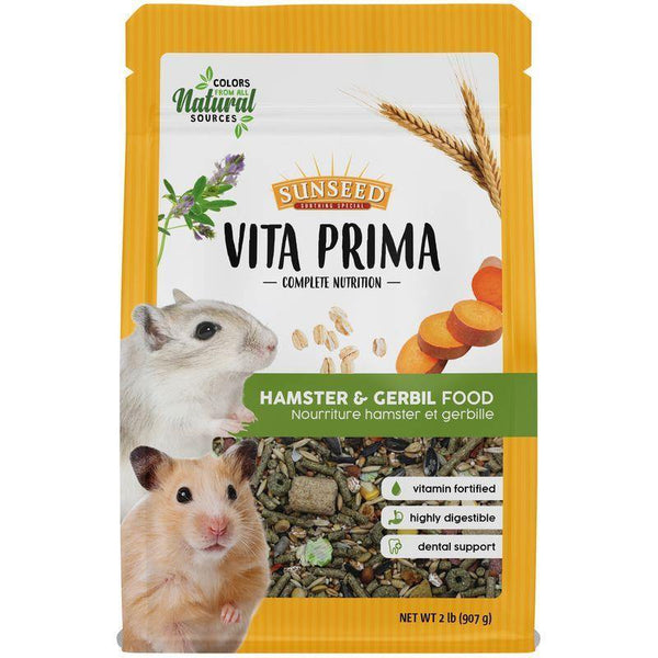 Sunseed Vita Prima Hamster & Gerbil Formula - 907 g - Pisces Pet Emporium