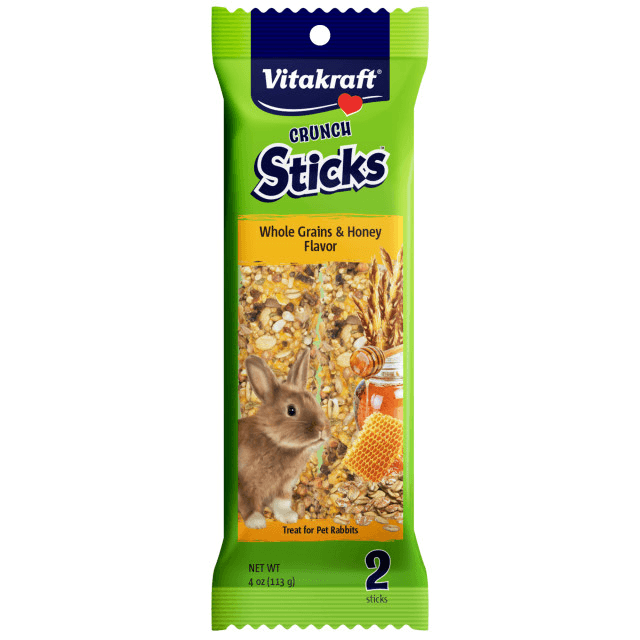 Vitakraft Crunch Sticks for Rabbits - Whole Grains & Honey 113g - Pisces Pet Emporium