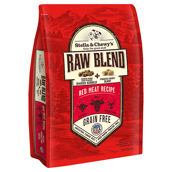 Stella & Chewy's Red Meat Raw Blend Dog Kibble - Pisces Pet Emporium