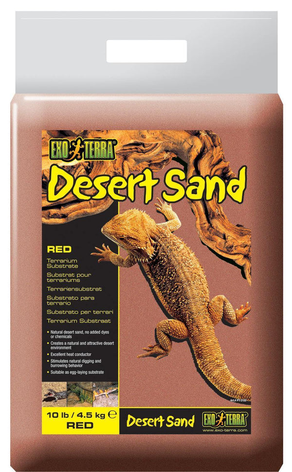 Exo Terra Desert Sand - Red 4.5kg - Pisces Pet Emporium