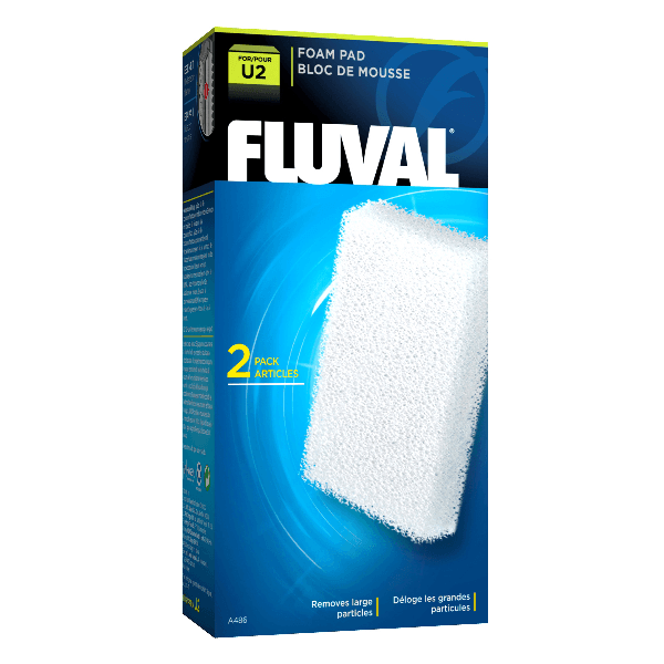 Fluval U2 Foam Pad 2 pack - Pisces Pet Emporium