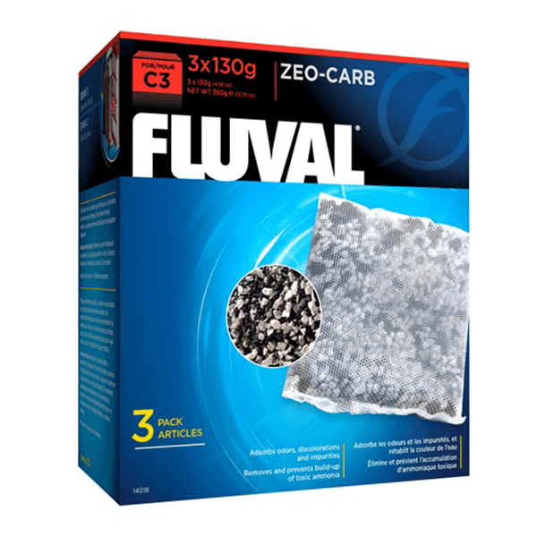 Fluval C3 Zeo-Carb - 3 Pack - Pisces Pet Emporium