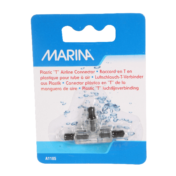 Marina Plastic "T" Airline Connector - Pisces Pet Emporium