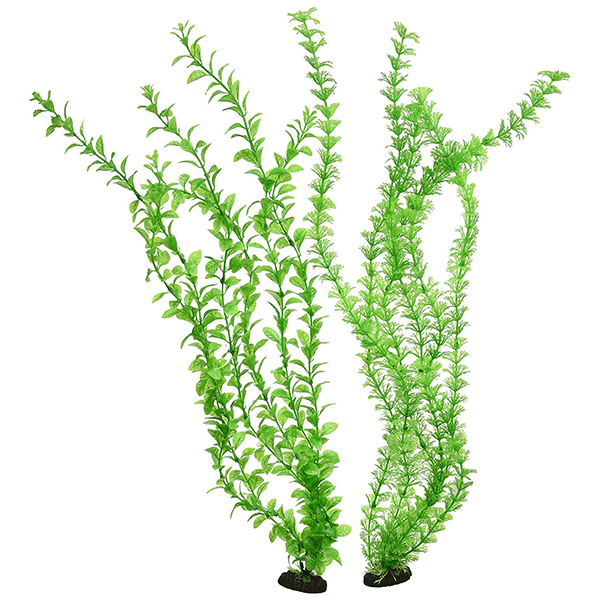 Penn Plax Aqua Plants Green - 2 Pack - Pisces Pet Emporium