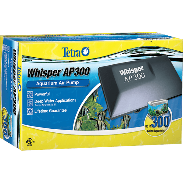 Tetra Whisper AP300 Air Pump - Pisces Pet Emporium