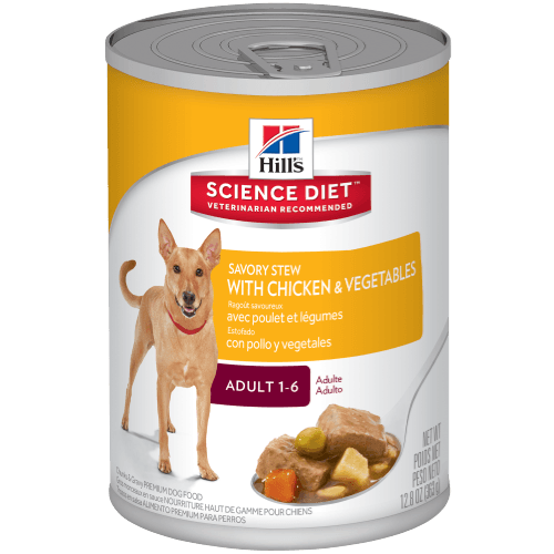 Science Diet Adult Savory Stew Chicken & Vegetables 363 g - Pisces Pet Emporium