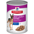 Science Diet Adult 7+ Beef & Barley Dog Food 370 g - Pisces Pet Emporium