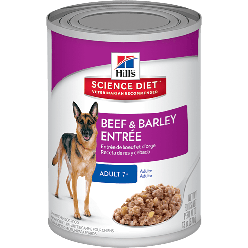 Science Diet Adult 7+ Beef & Barley Dog Food 370 g - Pisces Pet Emporium