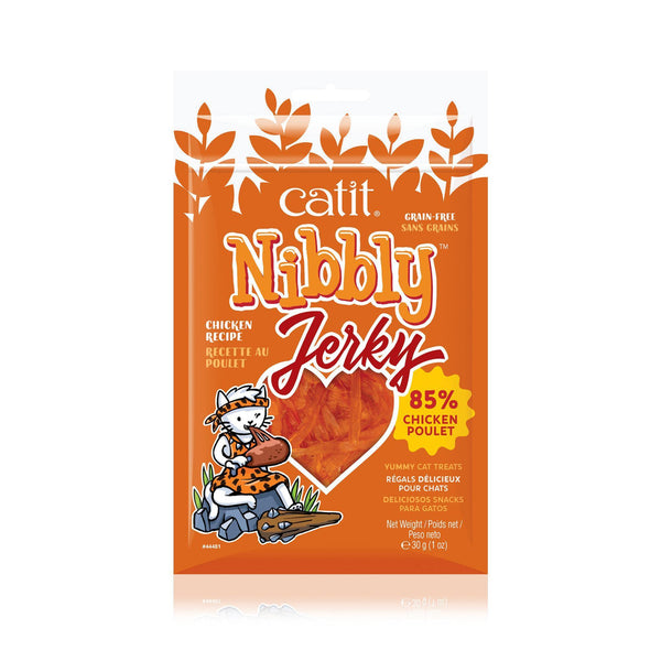 Catit Nibbly Jerky - Chicken 30g - Pisces Pet Emporium