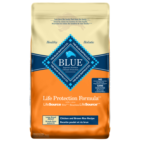 Blue Buffalo Life Protection Formula Chicken & Brown Rice Large Breed Dog Food - 11.8 kg - Pisces Pet Emporium