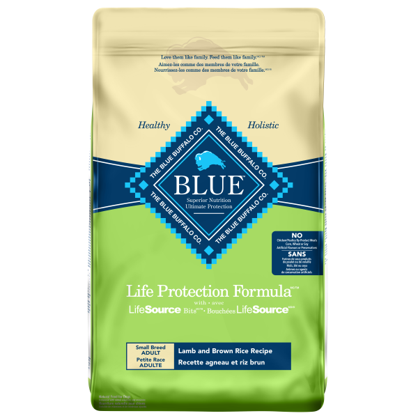 Blue Buffalo Life Protection Formula Lamb & Brown Rice Small Breed Dog Food - 6.8 kg - Pisces Pet Emporium