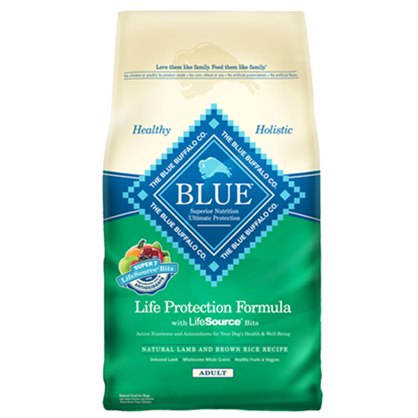 Blue Buffalo Life Protection Formula Lamb And Brown Rice Recipe Dog Food - 2.7kg - Pisces Pet Emporium