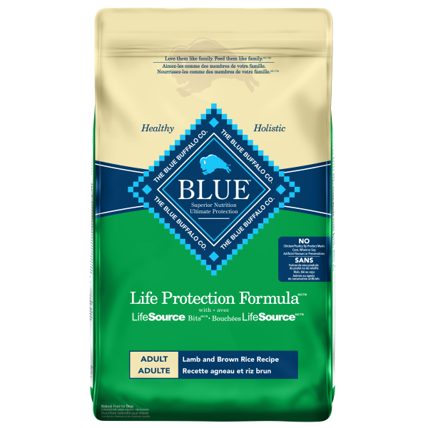 Blue Buffalo Life Protection Formula Lamb & Brown Rice Dog Food - 11.7 kg - Pisces Pet Emporium