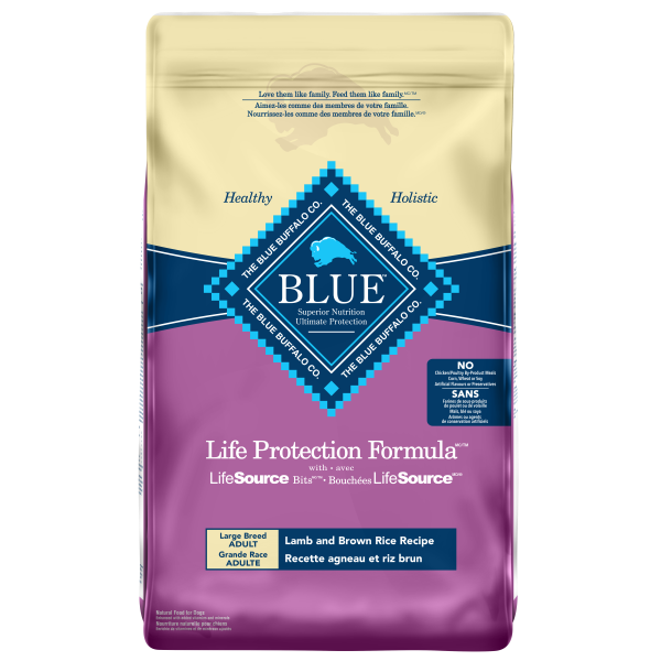 Blue Buffalo Life Protection Formula Lamb & Brown Rice Large Breed Dog Food - 11.7 kg - Pisces Pet Emporium