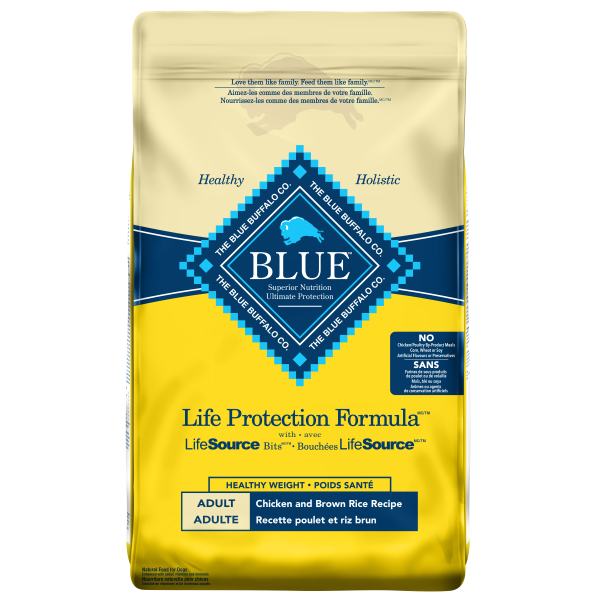 Blue Buffalo Life Protection Formula Healthy Weight Chicken & Brown Rice Dog Food - 11.7 kg - Pisces Pet Emporium
