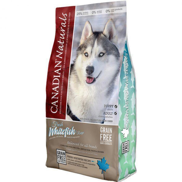 Canadian Naturals Whitefish 11.3kg - Pisces Pet Emporium