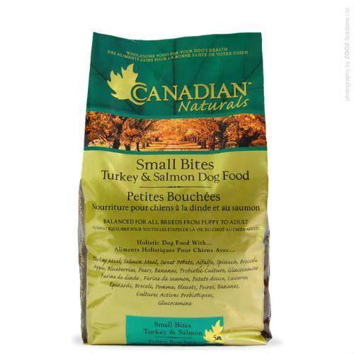 Canadian Naturals Small Bites Turkey & Salmon 13.6kg - Pisces Pet Emporium