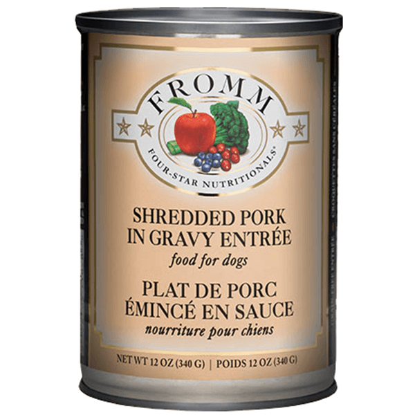 Fromm Shredded Pork in Gravy Dog Food - 340 g - Pisces Pet Emporium
