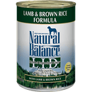 Natural Balance Limited Ingredient Diet Lamb & Brown Rice 369 g - Pisces Pet Emporium