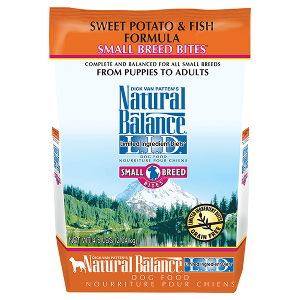 Natural Balance Sweet Potato & Fish Limited Ingredient Small Breed Dog Food - 2.04 kg - Pisces Pet Emporium